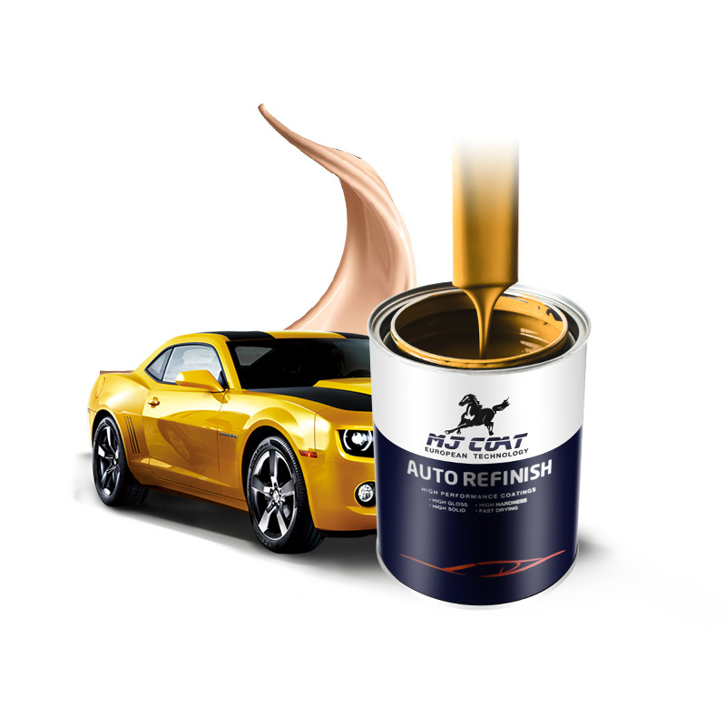 Auto paint factory supply base color car paint 1K Transparent White Snow Blue Color Paint