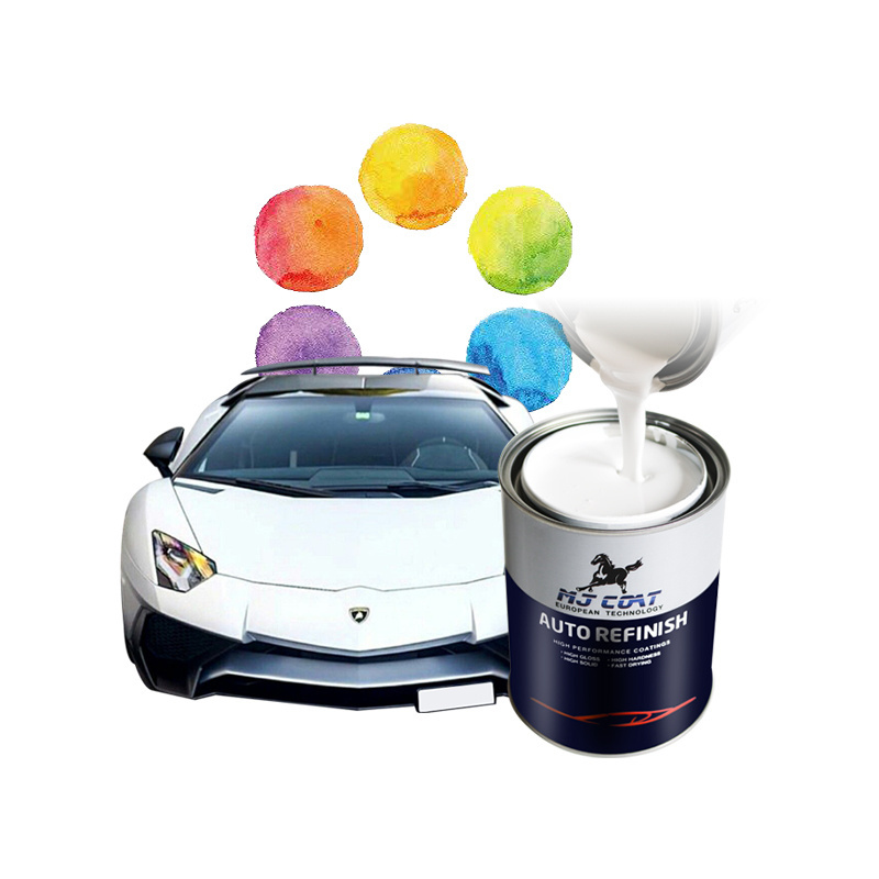 Chip And Scuff Resistance Smooth Application Finish Auto Paint Car Refinish