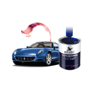 Water Based 2K Gloss White MJ Coat 2K UV Resistant High Gloss Color Base Coat For Car Paint.