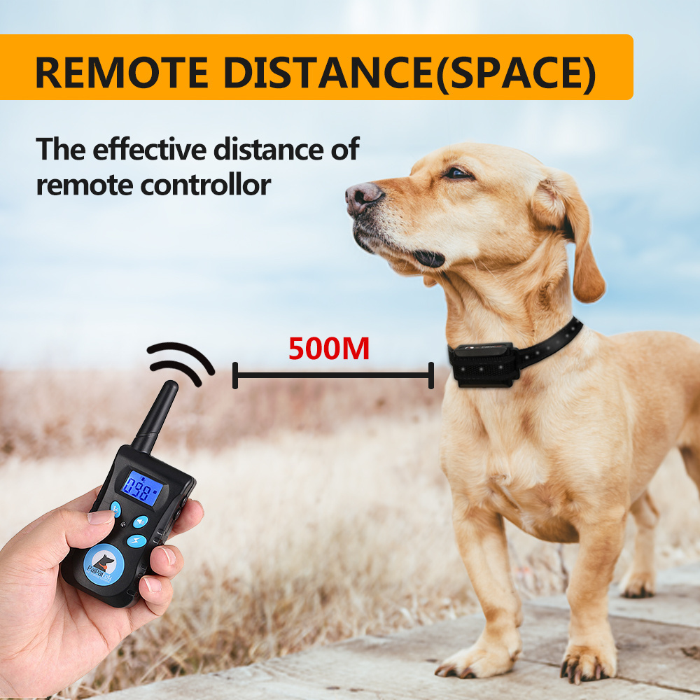 2020 Top selling slave Shock Bark Training Collar Remote pet Electronic Barking Stop Collar