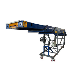 Dockless Truck Loader with Flexible Motorized Roller Conveyor for Loading