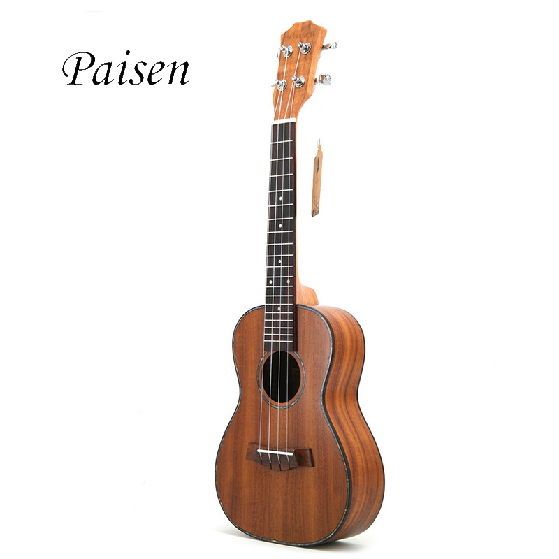 Paisen 23 inch Koa Plywood Concert Ukulele Four-stringed Guitar Music Ukulele