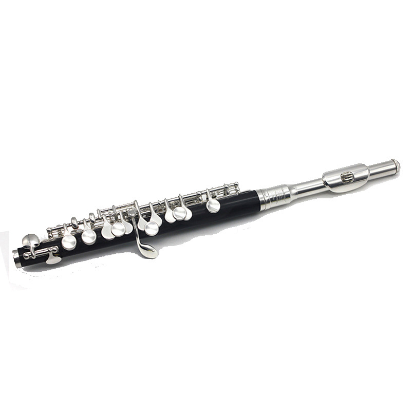 Wholesale Professional Wind Instrument Junior Professional Silver Plated C Tone Piccolo Flute