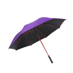 Windproof Fiberglass Large Business Golf Umbrella Car Brand Logo Advertising Luxury Umbrella