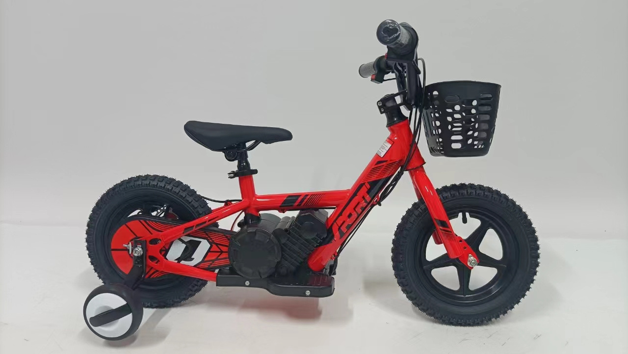 Hot Sale Baby Kid Mini Push Bike Toddler 100W 24V,2.6/5.2Ah 12/16 Inch Wheel Race Cycle electric Balance Bike