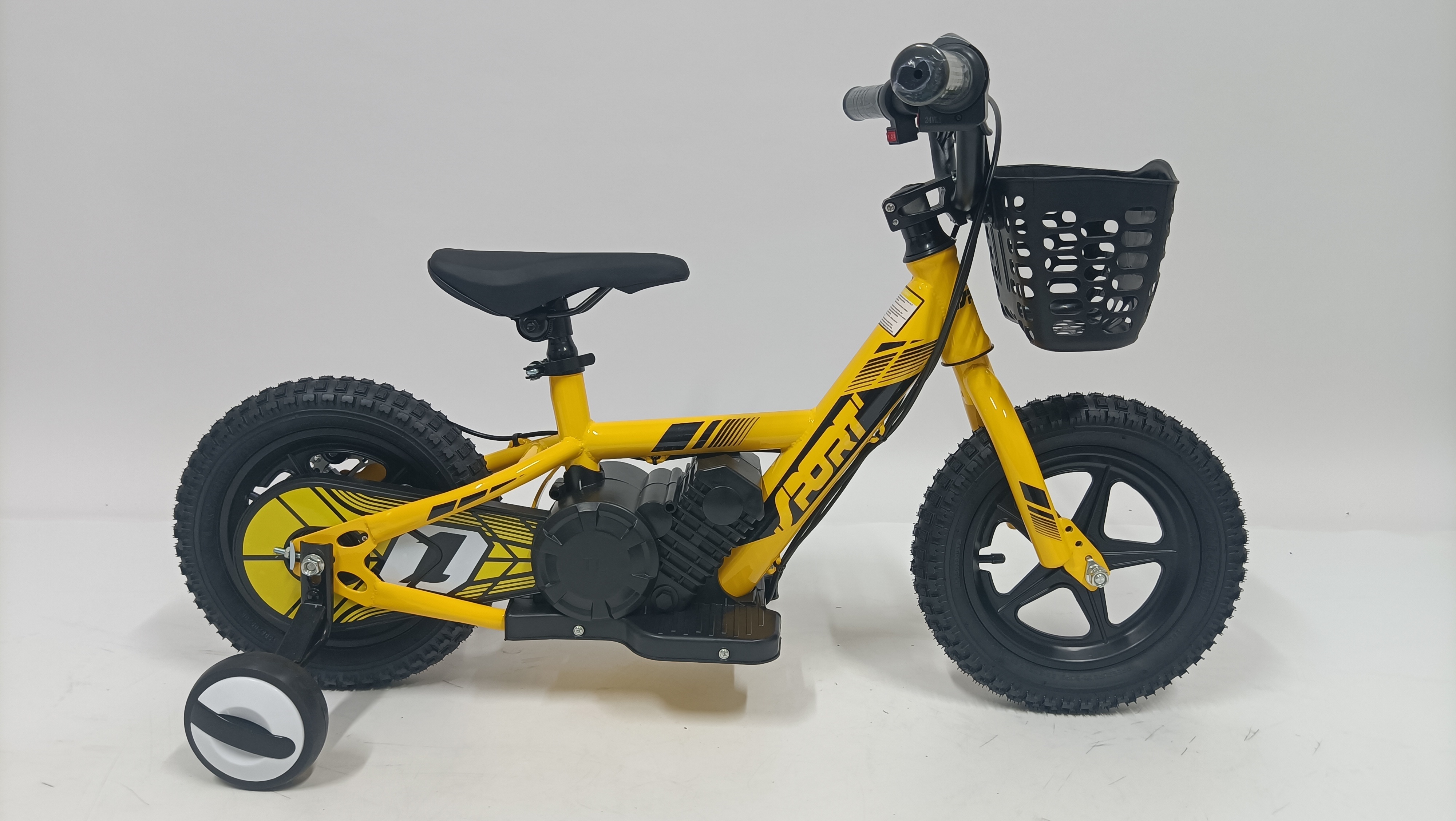 Hot Sale Baby Kid Mini Push Bike Toddler 100W 24V,2.6/5.2Ah 12/16 Inch Wheel Race Cycle electric Balance Bike