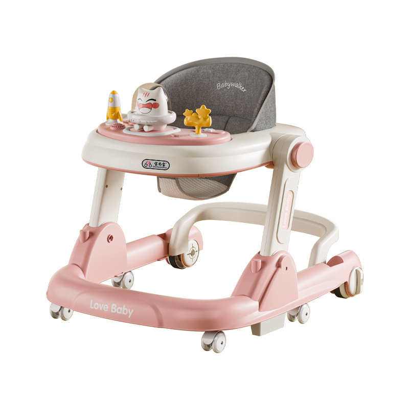 Multifunction Hot Sale Toy Car Baby Girl push walker Jumper Activity Toys Baby Walker 3 in 1 Plastic adjustable anti-rollover