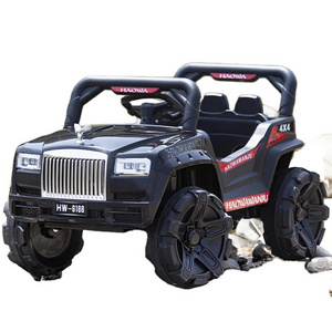 Wholesale 12/6 Volt Ride on Cars for Toddlers Rubber Wheels Powerful Kids Two Leather Seats MX UTV Child Electric Big Car