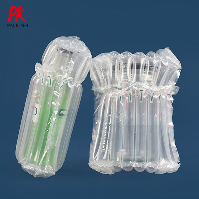 Air column bag wrap bubble packing materials from China suppliers for transportation edge protector shockproof packing wrapping