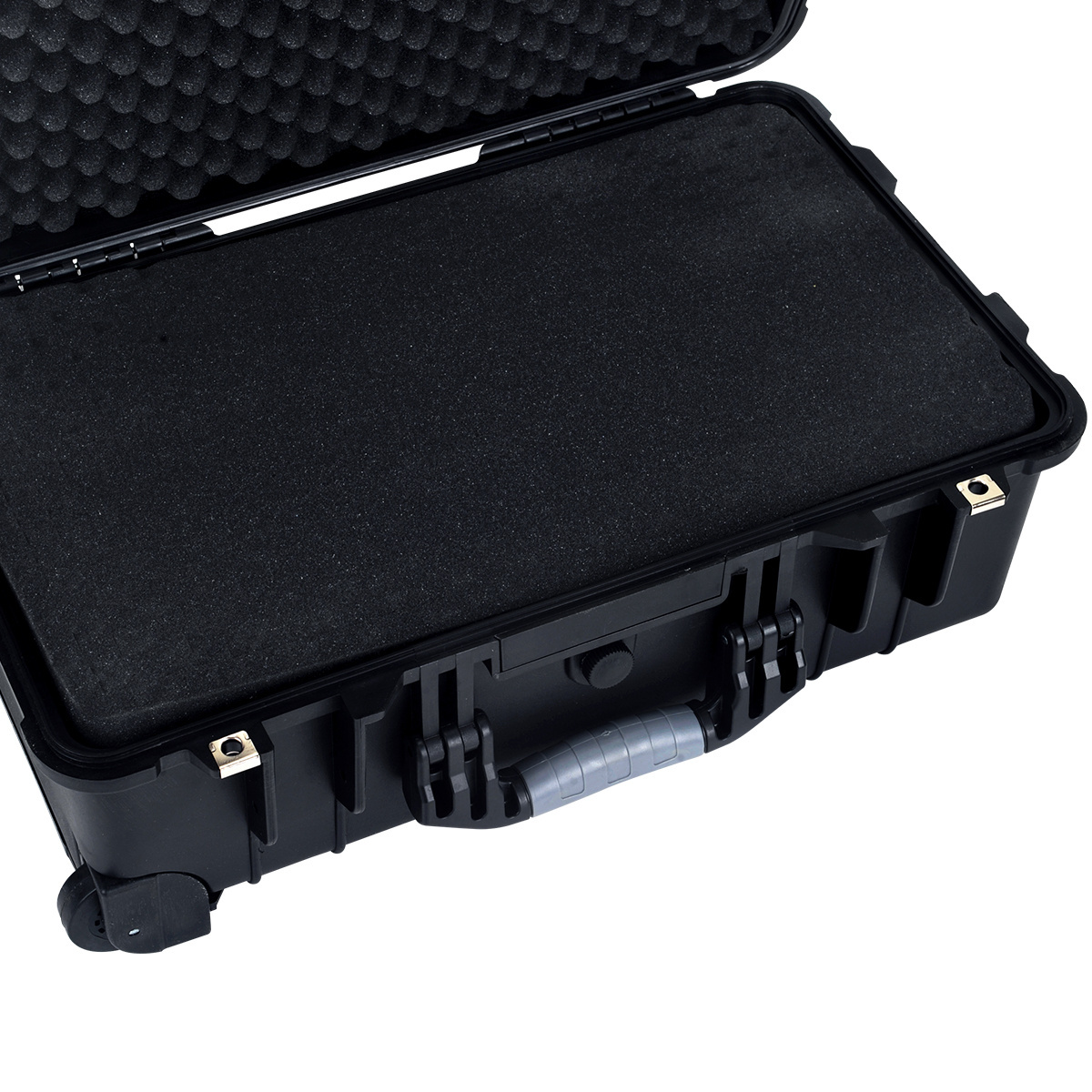 Multi-function Hardware Screw Parts Boxes Equipment Plastic Carrying Case Tool Box with Foam