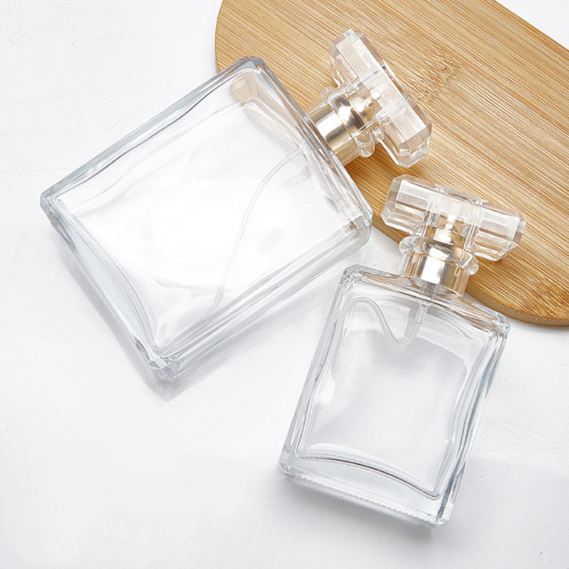 Services New essential high quality roll on cap clear glass perfume bottle