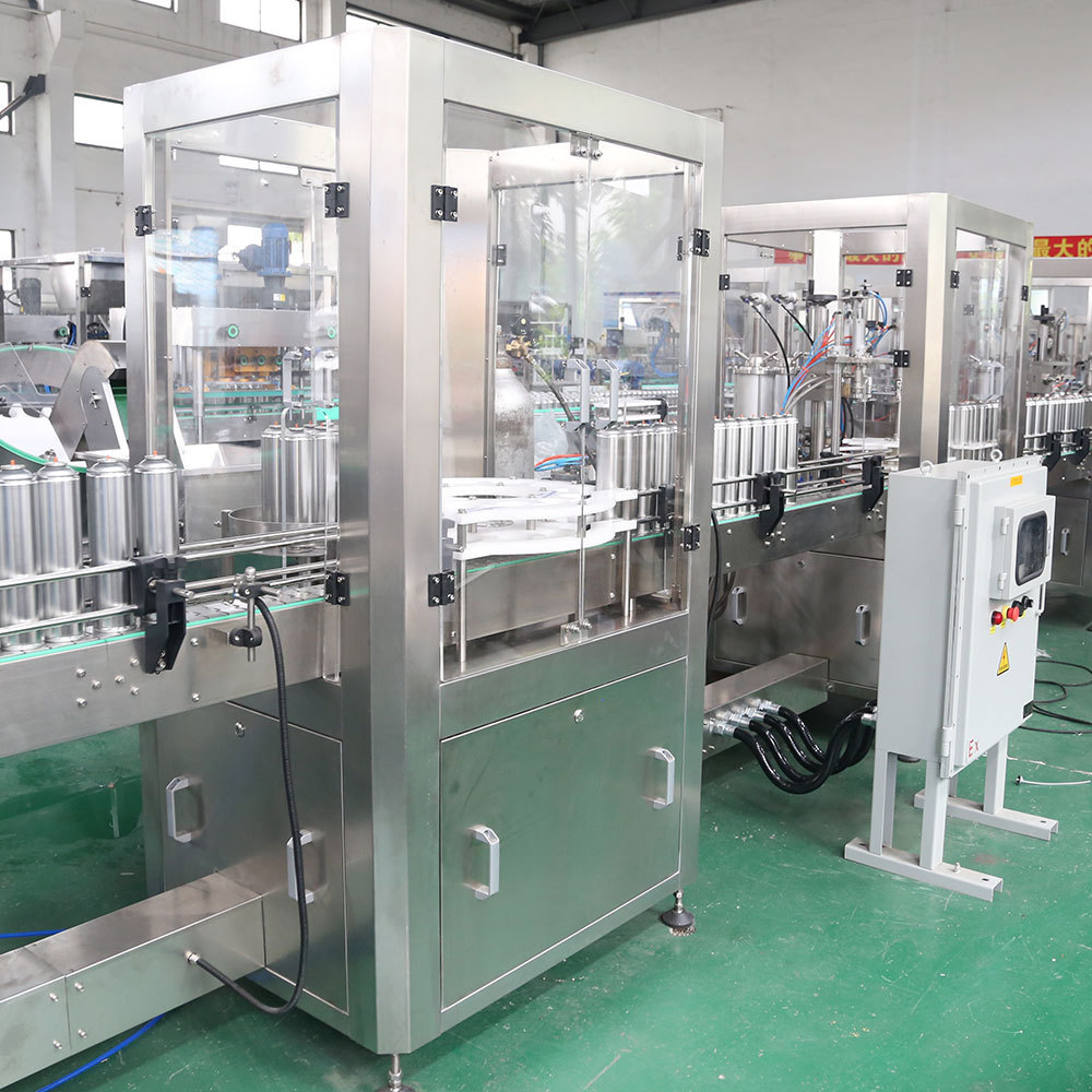 Paixie Fully Automatic Aerosol Can Filling Machine Automatic Aerosol Filling Line Machine