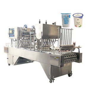 Paixie automatic yogurt pudding ice cream water jelly cup filling sealing machine yogurt packaging machine