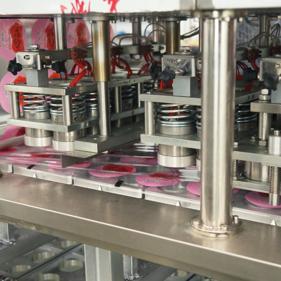 Paixie automatic yogurt pudding ice cream water jelly cup filling sealing machine yogurt packaging machine