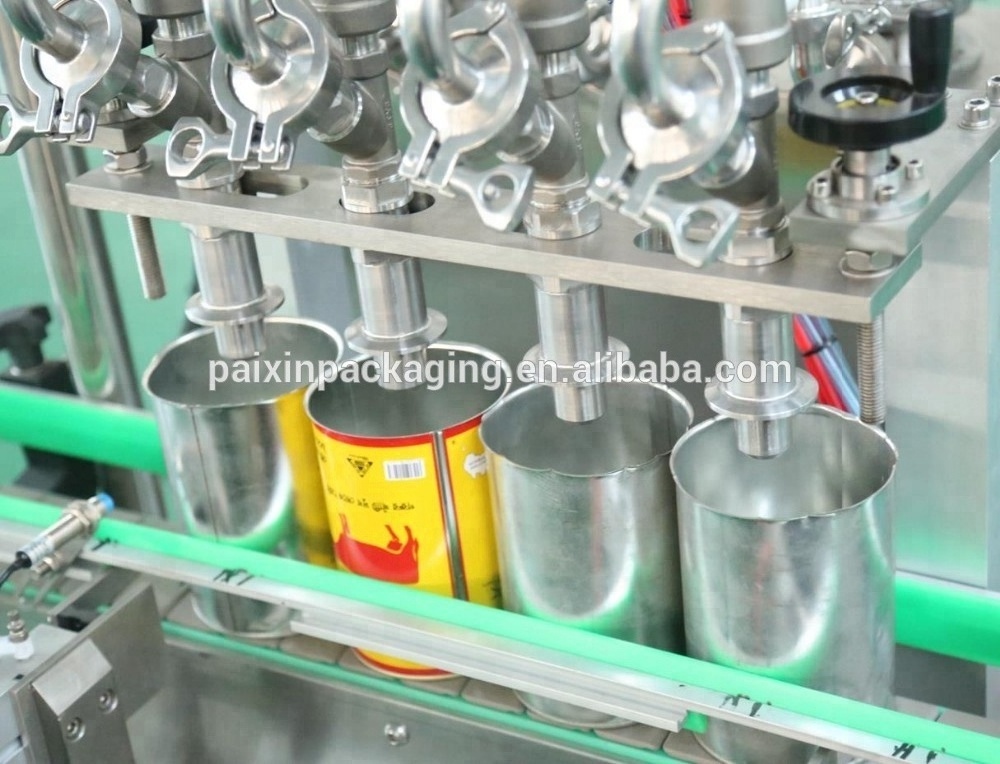 Free Shipping Fish Curry Jam Can Canning Filling Machine, Cheap Good Quality, Shanghai Factory Price Bottle Filling Capping