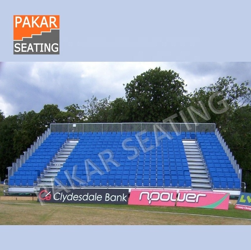 Temporary Spectator Grandstands For Sale Outdoor Portable Mobile Tribune Steel Bleachers