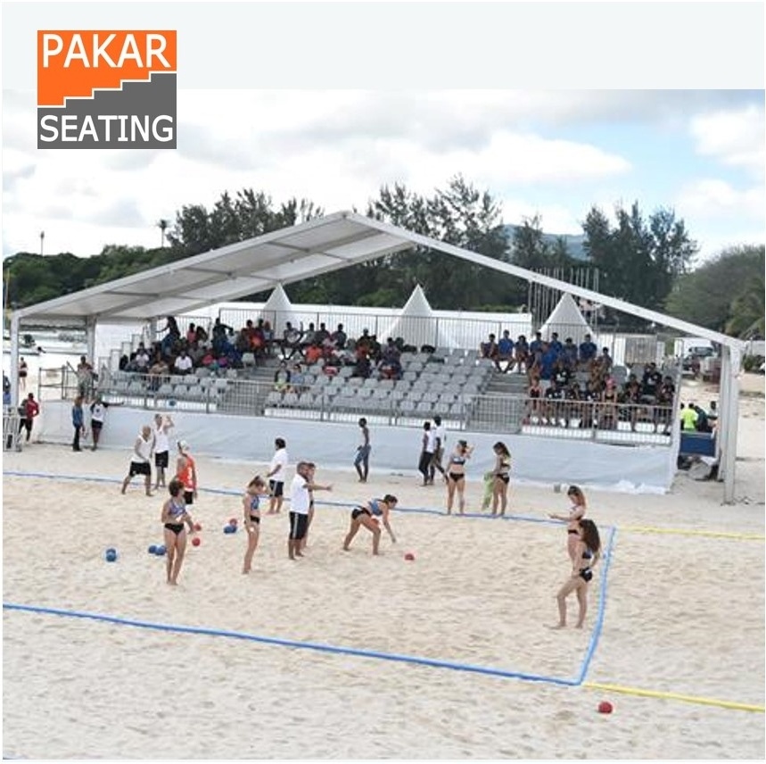 Sports grandstand metal bleacher beach games bleachers seating