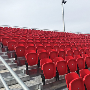 UV resistant HDPE folding chairs stadium seats