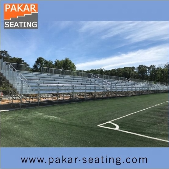 Portable Steel Bleachers Outdoor Sports Grandstand Scaffolding for Stadiums  Entertainment