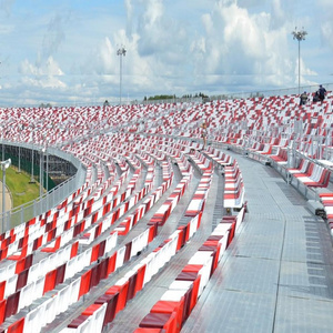 Professional Outdoor Sport Stadium Steel Bleachers Seats