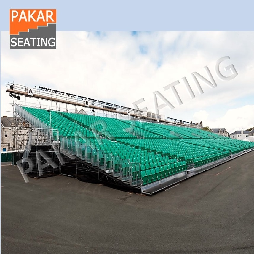 Pakar Stands metal outdoor used bleachers for sale for basketball softball entertainment sports games