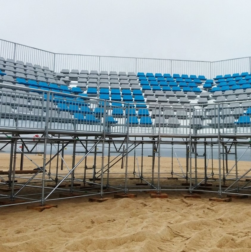 Sports grandstand metal bleacher beach games bleachers seating