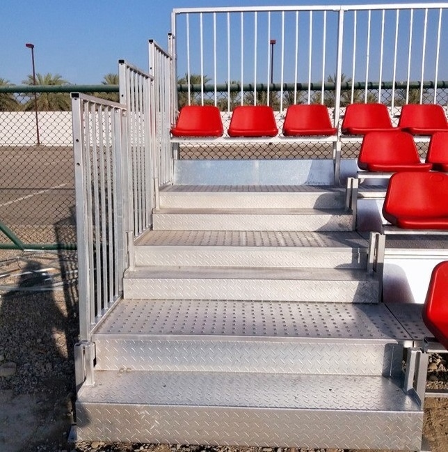 Sports grandstand seating, sports metal bleacher, sports metal tribune