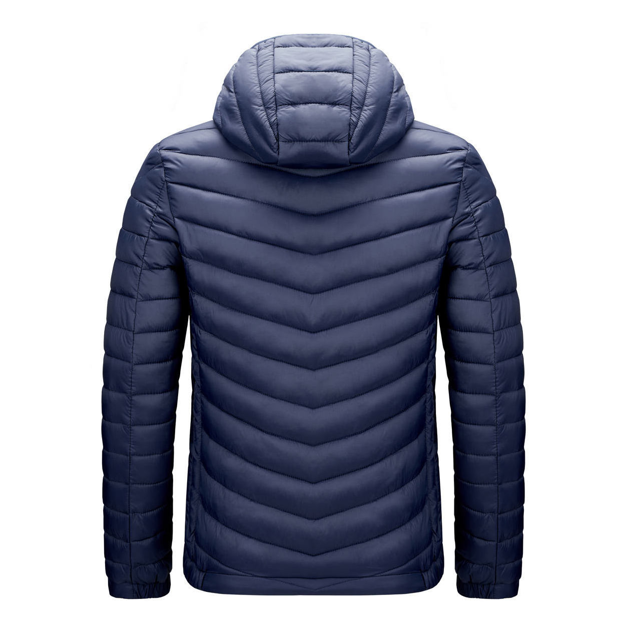 Best Selling Low MOQ Logo Custom Down Jacket Men High Quality Nylon Fabric Down Puffer Jacket For Men