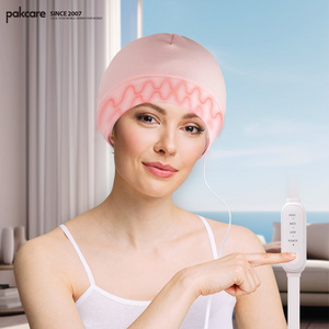 USB Electric Migraine and Headache Relief Hat Cap Reusable Heat Compress Therapy Winter Head Warmer Cap or Hair Care