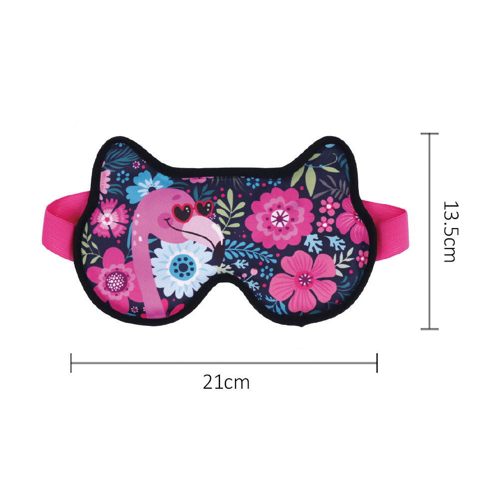 Personalised hot and cold therapy eye mask to relieve fatigue