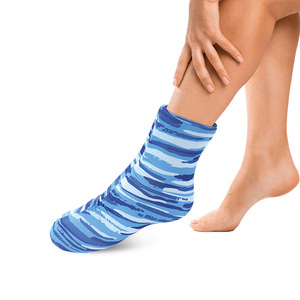 foot therapy ice cooling gel sock ice gel foot pain relief cooling gel foot therapy sock for  Hot Feet, Heel Spur, Arch Pain