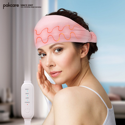 USB Electric Heating Migraine Relief Hat Headache Cap Heat Compress Therapy Winter Head Warmer Cap