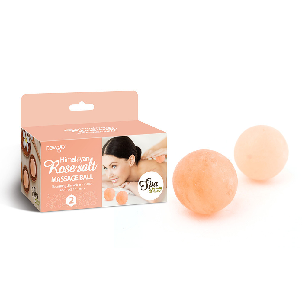 Himalayan Stone Rose salt massage ball Himalayan salt pink himalayan salt massage stones