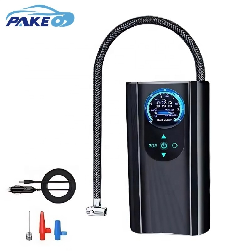 3600 mAh 5C Battery 17 Cylinder Tire Inflator 17L/min Pure copper motor Cost-effective New item Liquid crystal digital display