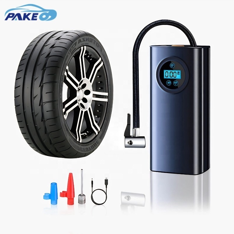 17 Cylinder Tire Inflator 3600 mAh 5C Battery 17L/min Pure copper motor Cost-effective New item Liquid crystal digital display