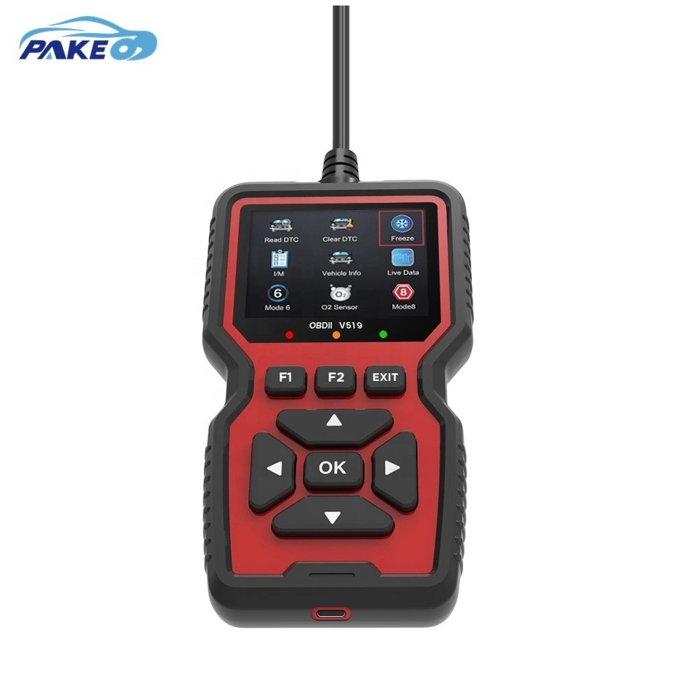 new Engine Fault Code Reader V519 auto Diagnostic Tool Multi Functional Car Scanner support Mode 6 Mode 8 ELM327 OBD2 Scanner