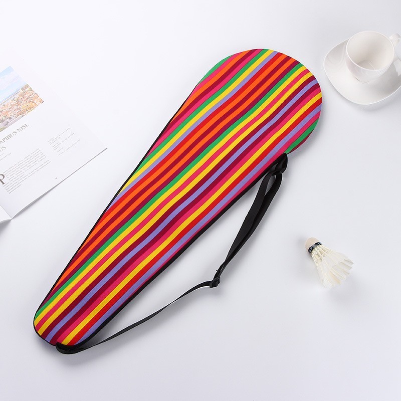 Kids Custom LOGO Portable Oxford Polyester Sport Racquet Bag for Badminton Tennis Children's Unisex Tennis Badminton Racket Bag