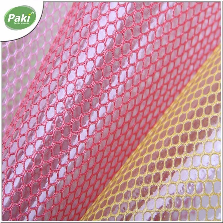 300gsm polyester mesh fabric with PVC coating