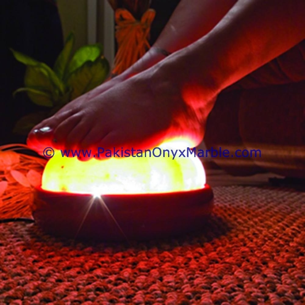 Natural Himalayan Salt Foot SPA Detox Massager Therapy foot detox doom pure himalayan salt