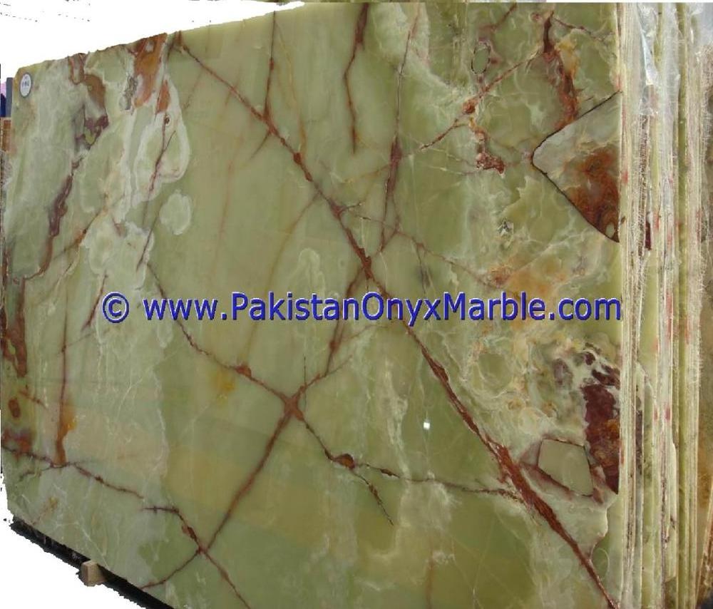 Luxury Green Onyx Stone Marble Slabs Price