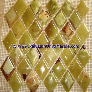 GREEN ONYX POLISHED MOSAIC TILE 4 KITCHEN BACKSLASH SHOWER WALL & FLOOR