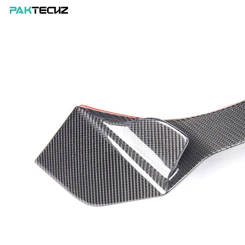 Paktechz Prepreg Carbon Fiber Bodykit Rear Side Splitter for Ferrari F8 Spider Tributo