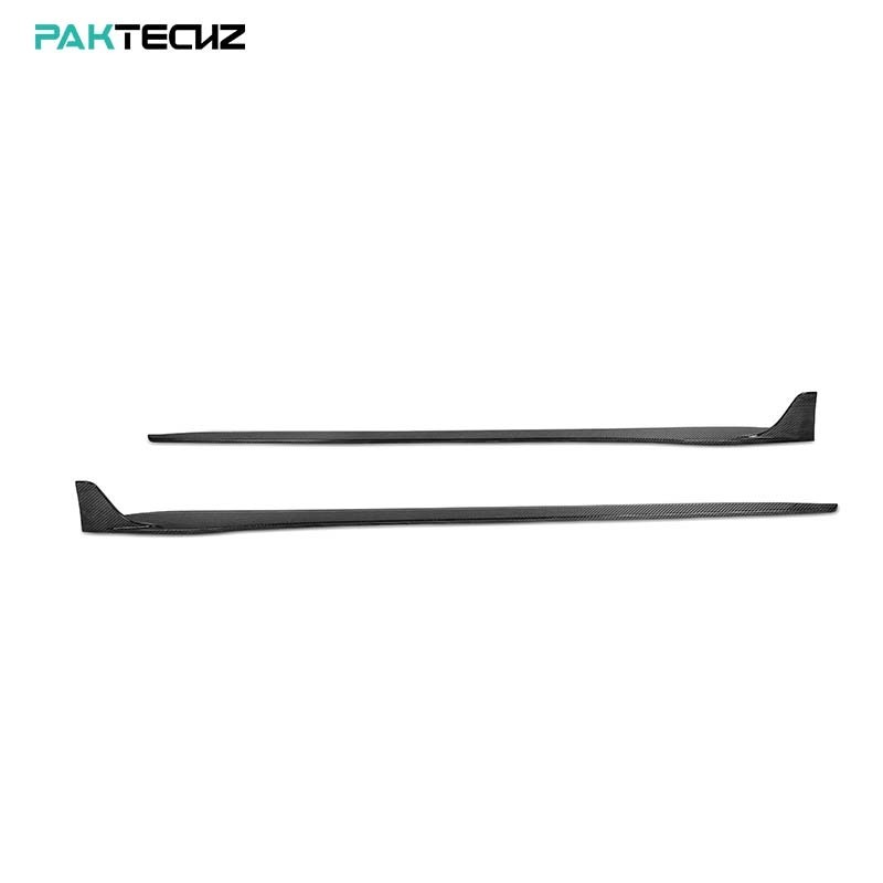 Paktechz Dry Carbon Fiber Parts Body Kit Side Skirts for Porsche 718 Cayman Boxster 982 2016 - 2024