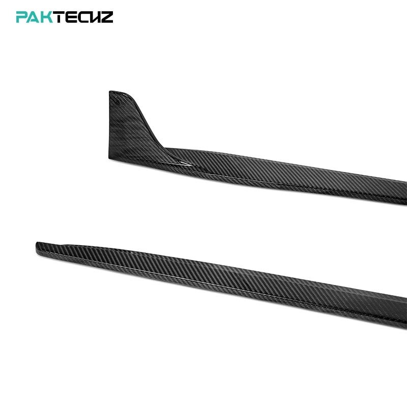 Paktechz Dry Carbon Fiber Parts Body Kit Side Skirts for Porsche 718 Cayman Boxster 982 2016 - 2024