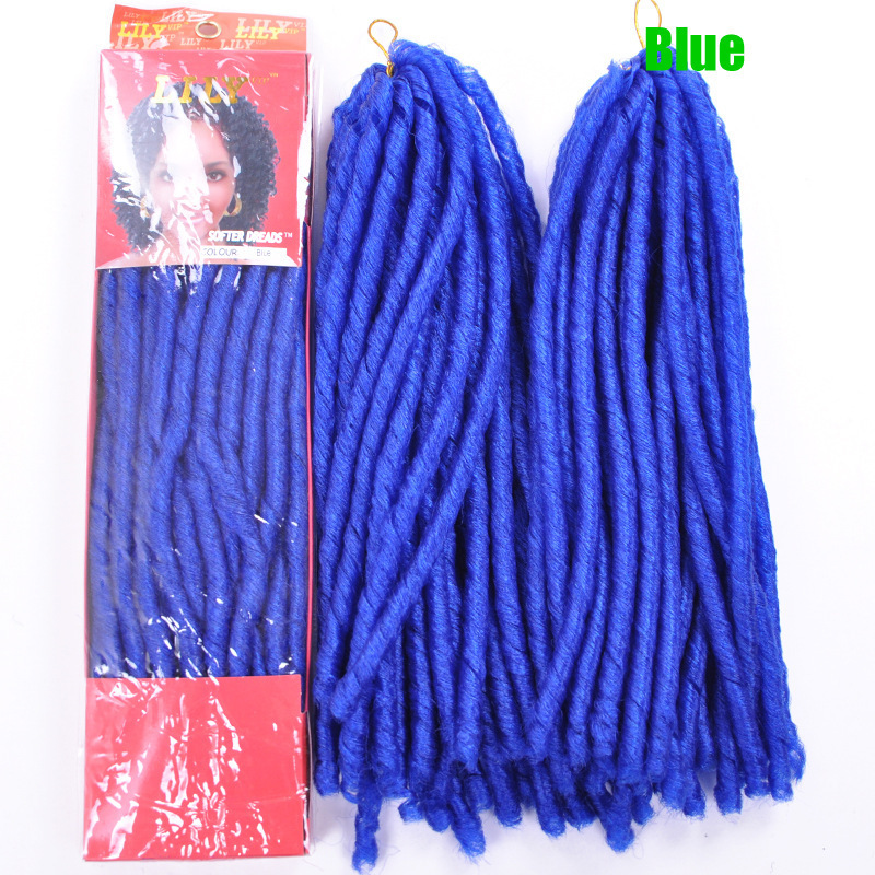 14inch 30roots Nina Soft Dread Braids Synthetic Dreadlocks Crochet Twist Braids Hair