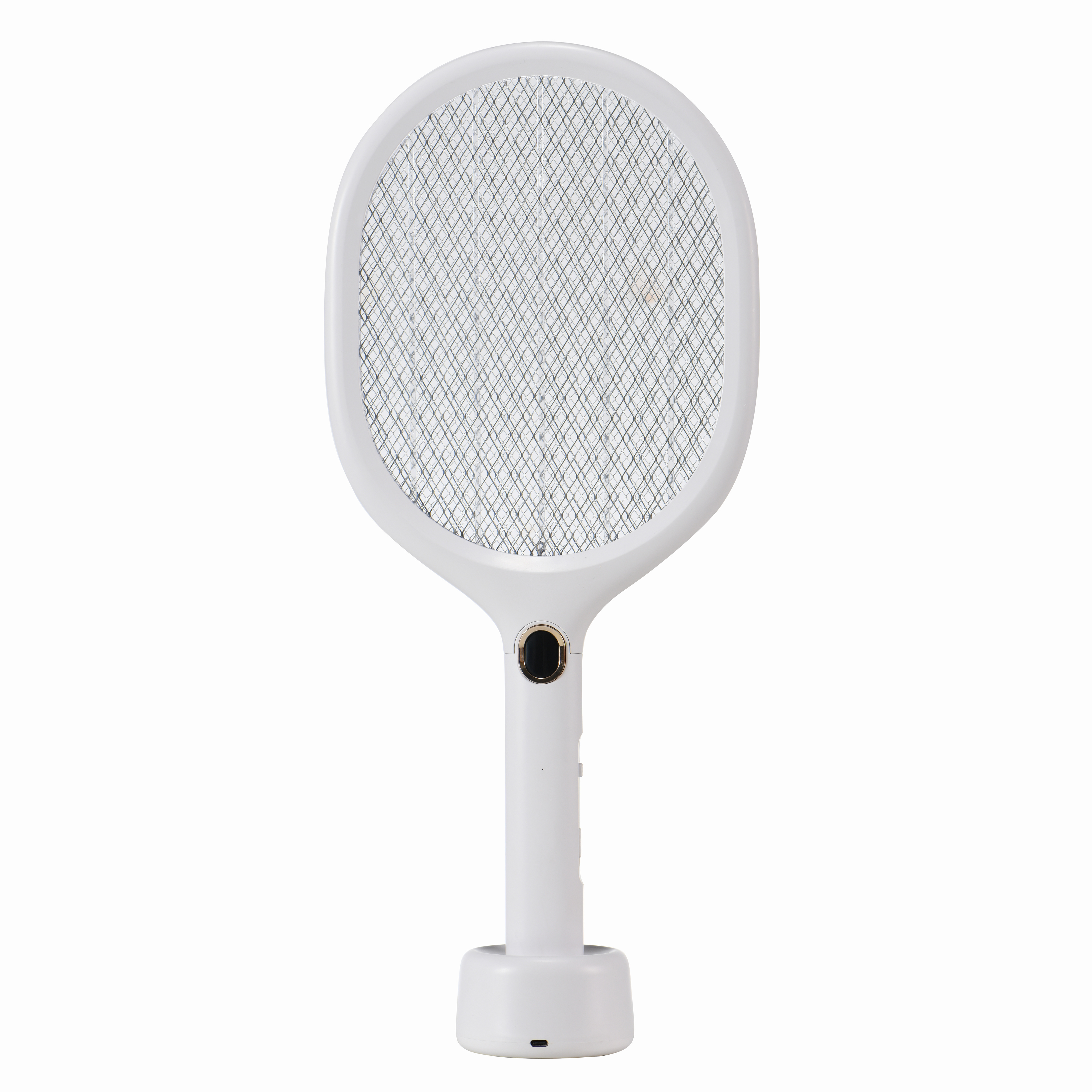 Rechargeable electric mosquito swatter/pest control bug zapper bat/pest killer Double layer net