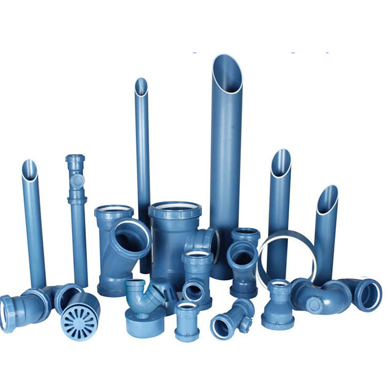 PP Soundproof pipes and Fittings for Sewer Silencing Pipe line DIN Standard