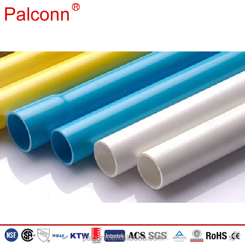 Pvc Pipe 1200mm ASTM D1785 SCH40 Conduit Pipe Price List