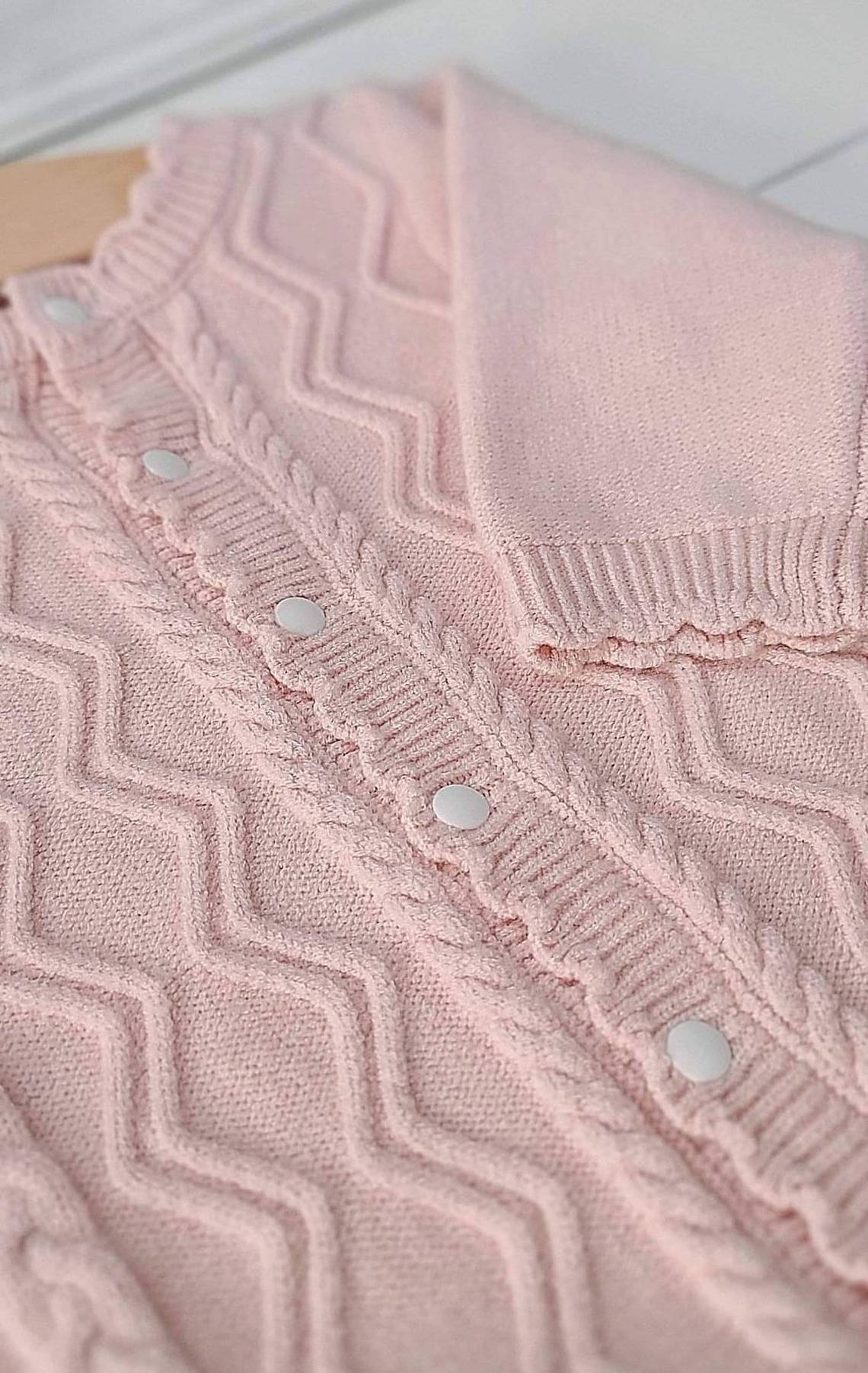 Newborn Baby Girl Pink Clothes Long Sleeve Jumpsuit Winter Clothing Organic Cotton Knit Sweater Romper Hat Sets Baby Pajamas