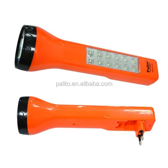 hot sell new design High quality Brazil rechargeable flashlight with brazil plug and competitive price